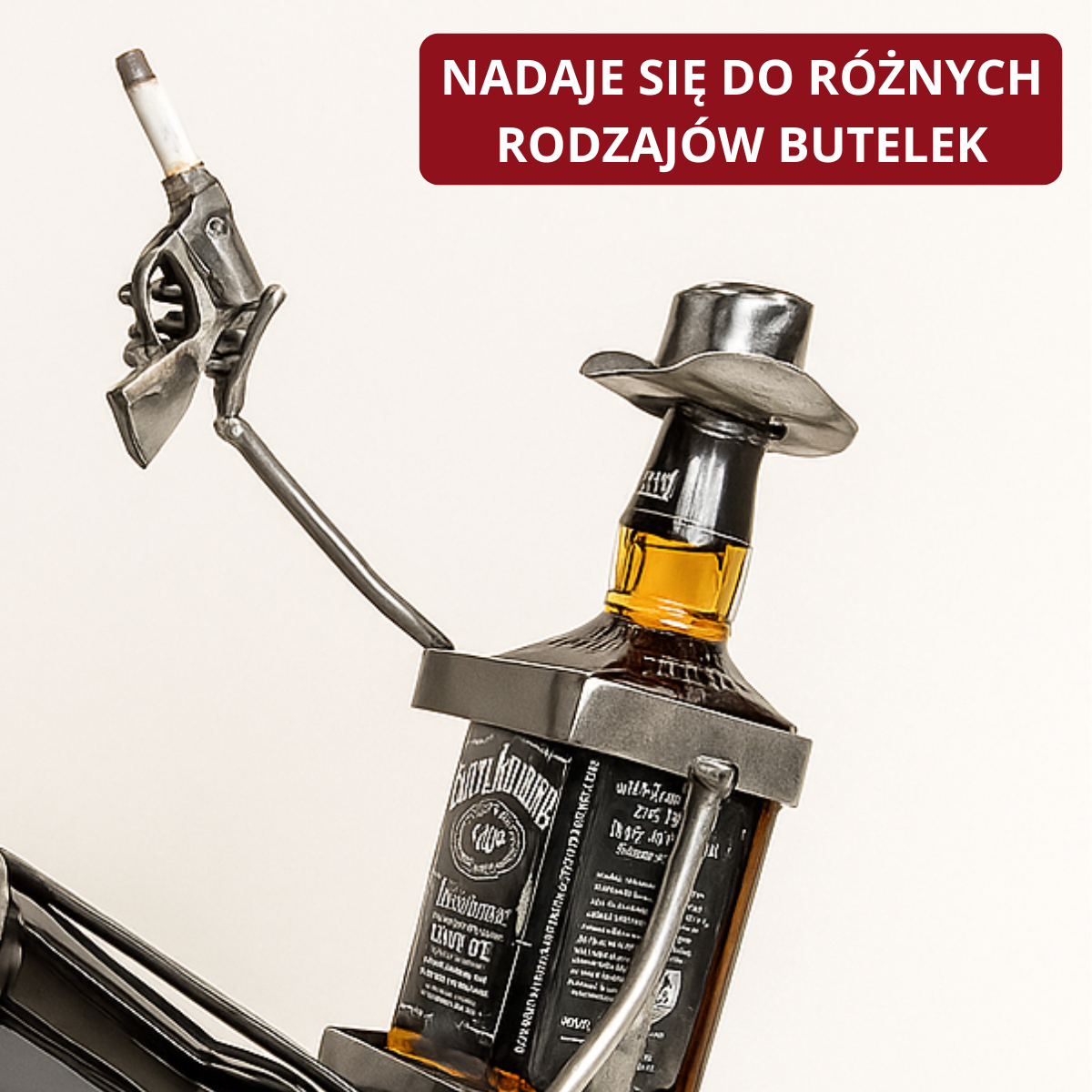 Limitowana edycja – Uchwyt na butelkę w kształcie czaszki