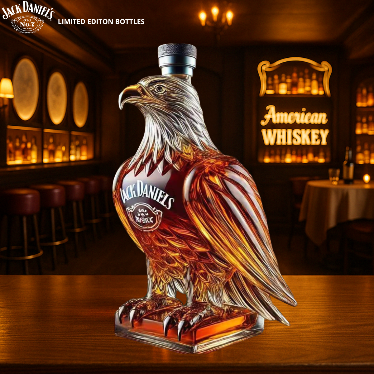 Specjalna Edycja Tennessee Whiskey – Luksusowa Karafka do Whisky