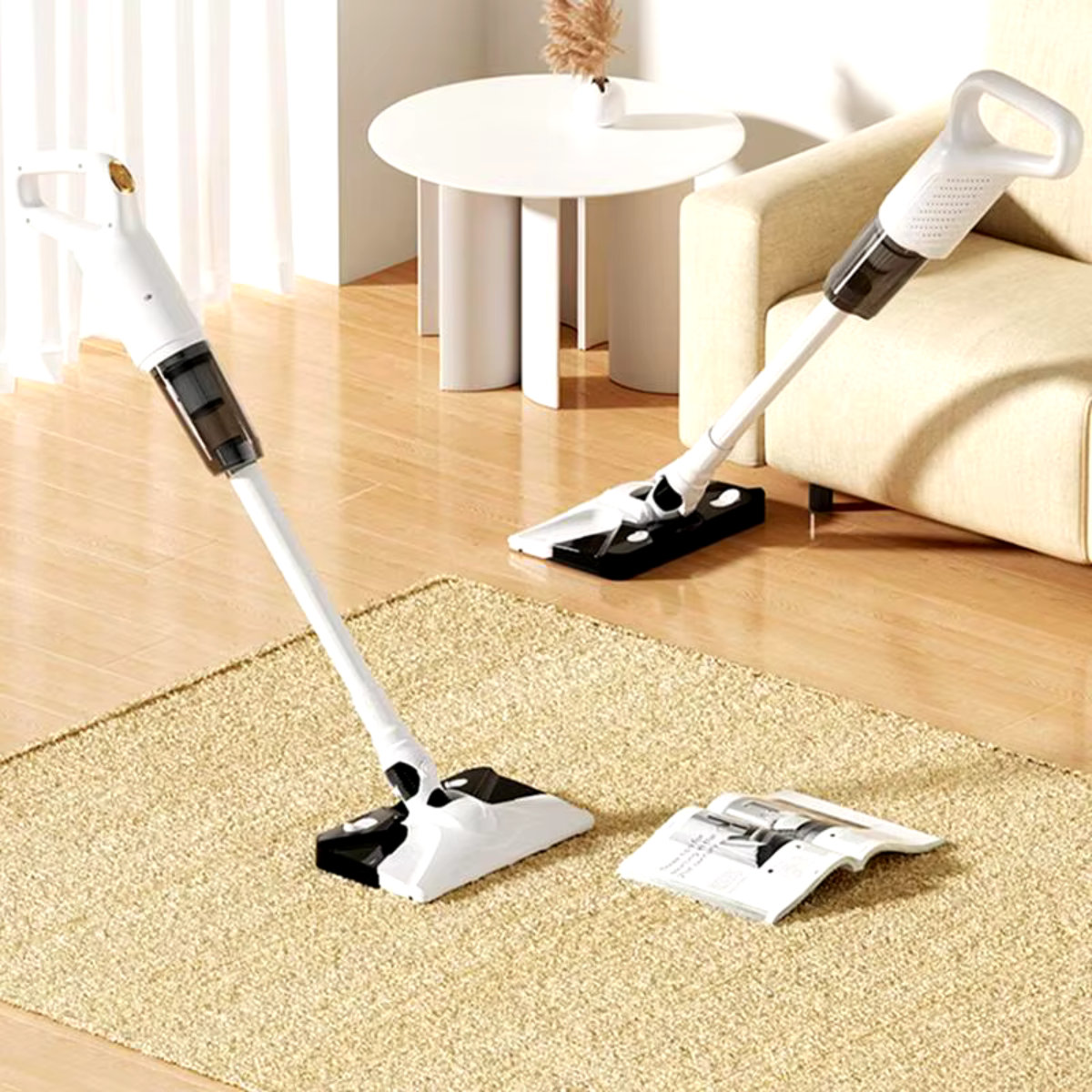 2 w 1 – Bezprzewodowy Odkurzacz z funkcją Mopowania